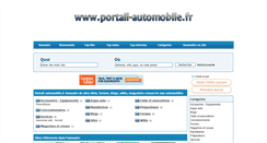 Desktop Screenshot of annuaire.portail-automobile.fr