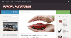 Desktop Screenshot of portail-automobile.net